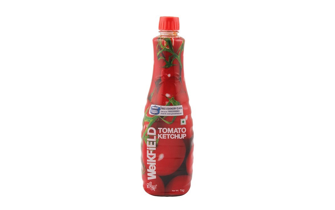Weikfield Tomato Ketchup    Plastic Bottle  1 kilogram